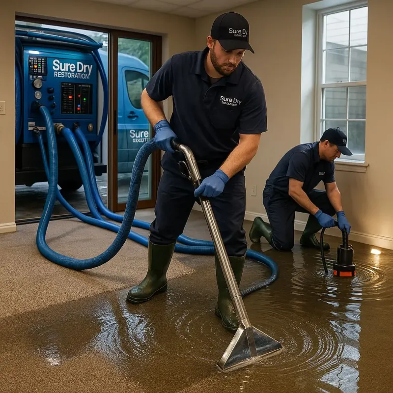 Water Extraction and Removal process in Goleta, CA